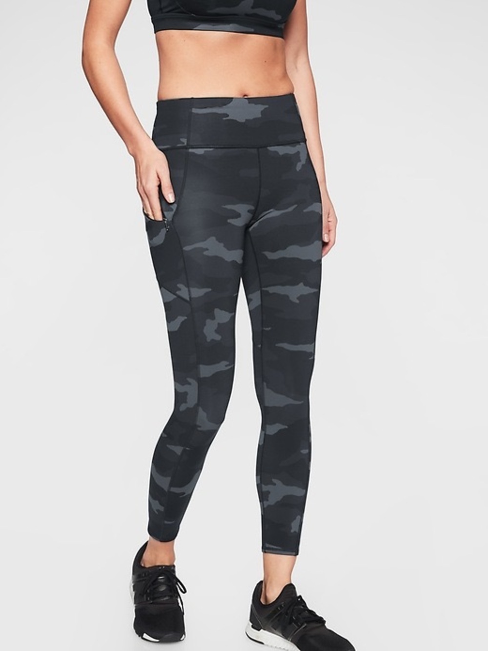 Athleta Camo Contender  7/8 Tight